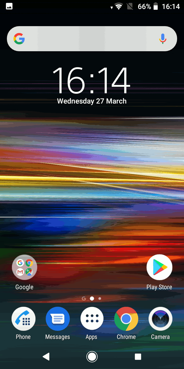 Configurações de IMEI da Sony