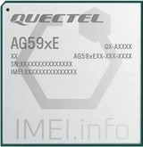 Pemeriksaan IMEI QUECTEL AG598E-EU di imei.info
